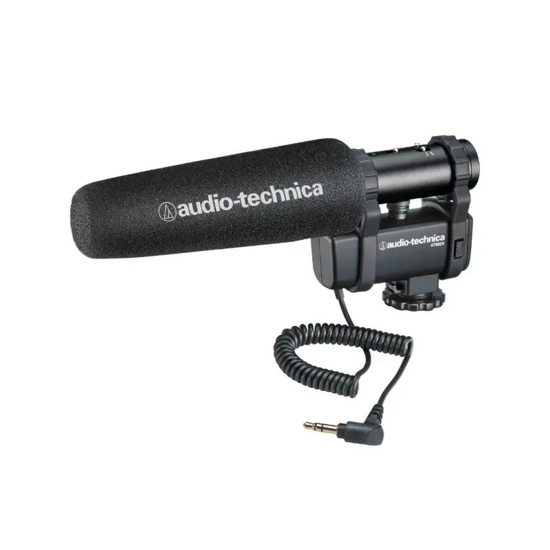 Audio-Technica AT8024 Stereo/Mono Camera-Mount Microphone - Image 2