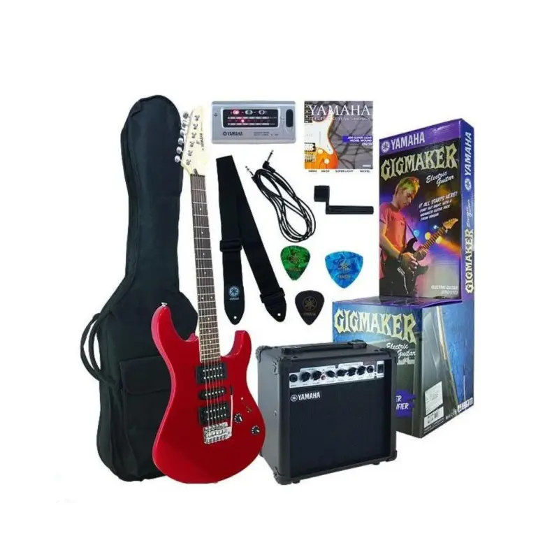 Yamaha ERG121GPII Electric Guitar Package Gigmaker - Red - Image 2