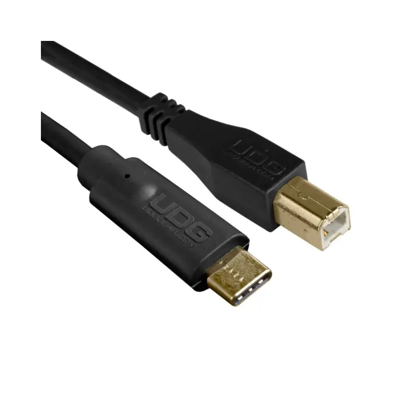 UDG Ultimate USB 2.0 C-B Straight 1.5M Audio Cable - U96001BL - Image 2