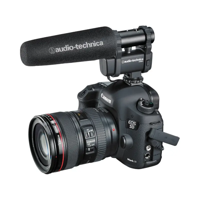 Audio-Technica AT8024 Stereo/Mono Camera-Mount Microphone - Image 6
