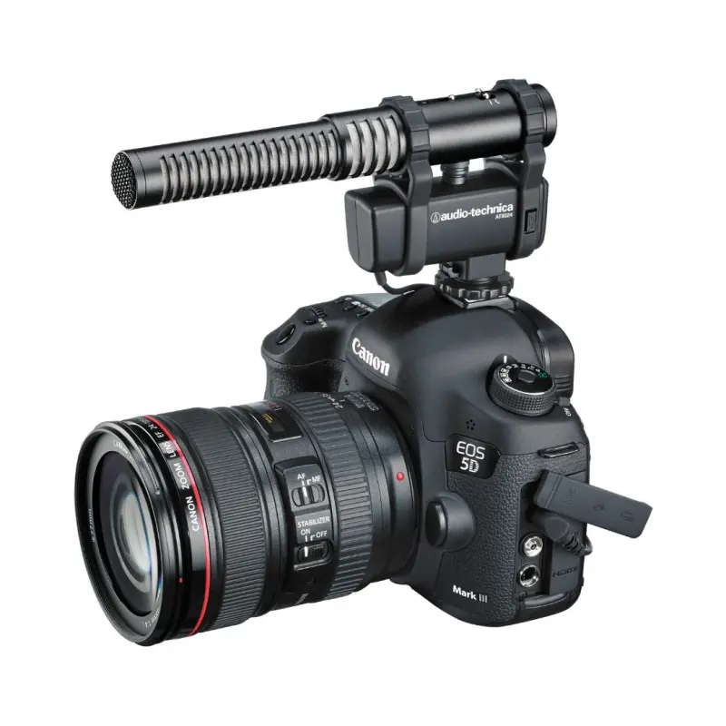 Audio-Technica AT8024 Stereo/Mono Camera-Mount Microphone - Image 5