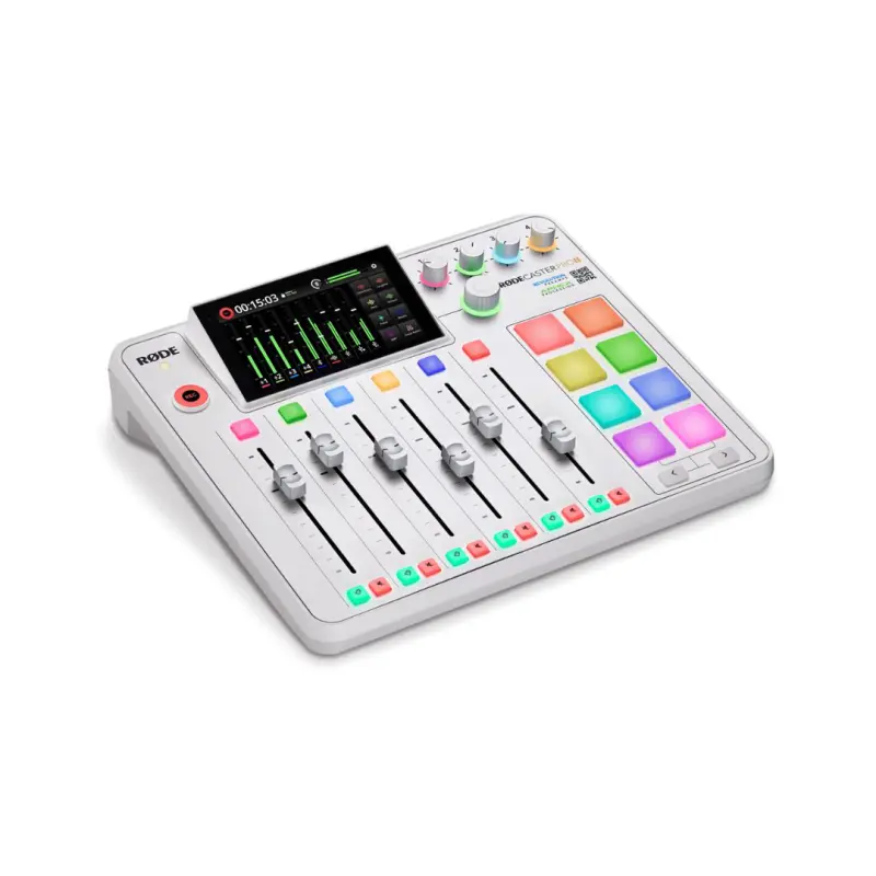 Rode RODECaster Pro II Integrated Audio Production Studio - WH - Image 2
