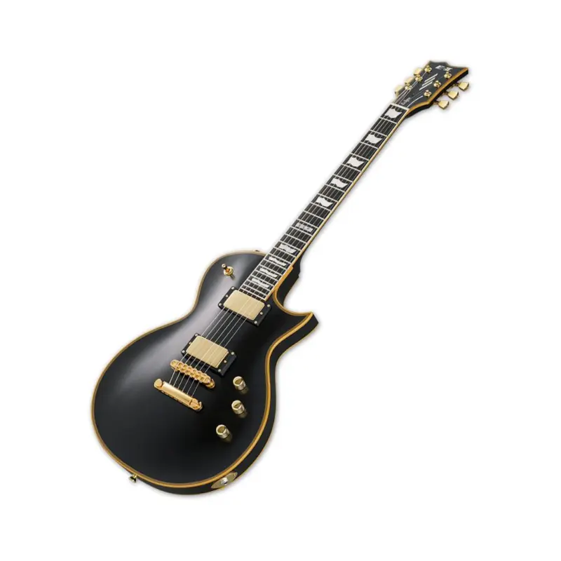 ESP E-II Eclipse DB Series Electric Guitar - (Vintage Black) - Image 2