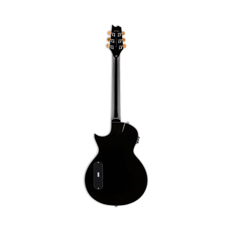 ESP LTD TL-6 6-String Thinline Acoustic-Electric Guitar - Black - Image 3