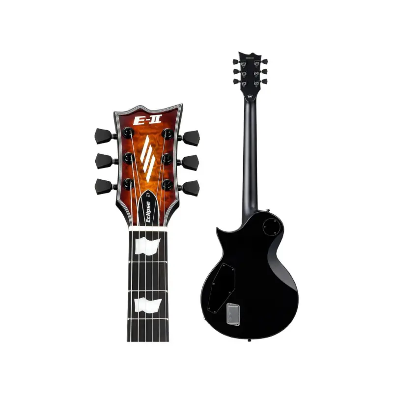 ESP E-II Eclipse Series Electric Guitar - (Tiger Eye Sunburst) - Image 5