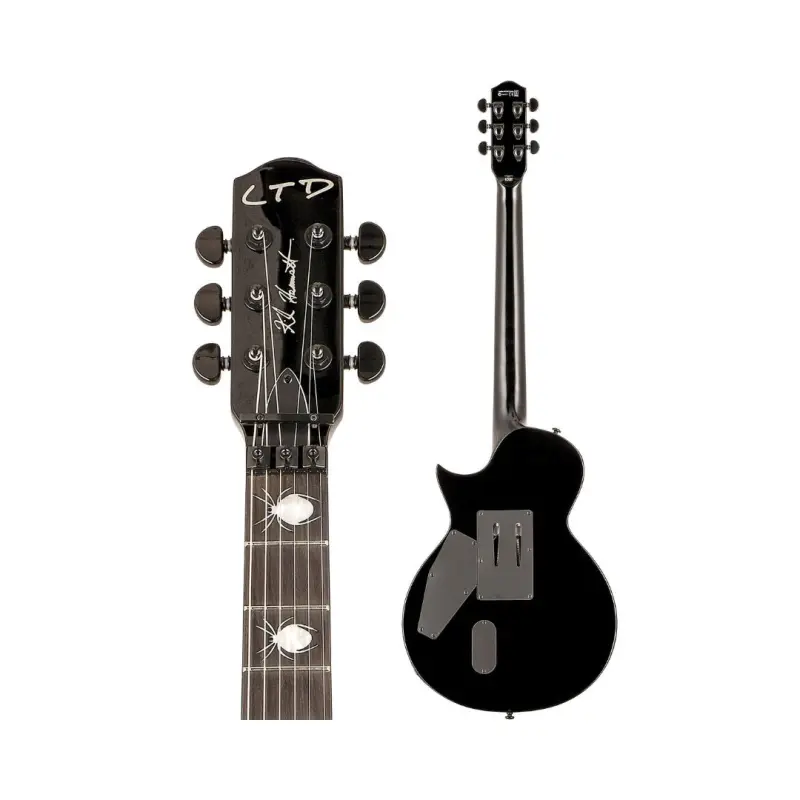 ESP LTD LKH3 Kirk Hammett KH-3 Spider 30th Anniversary Edition Electric Guitar Black - Image 5