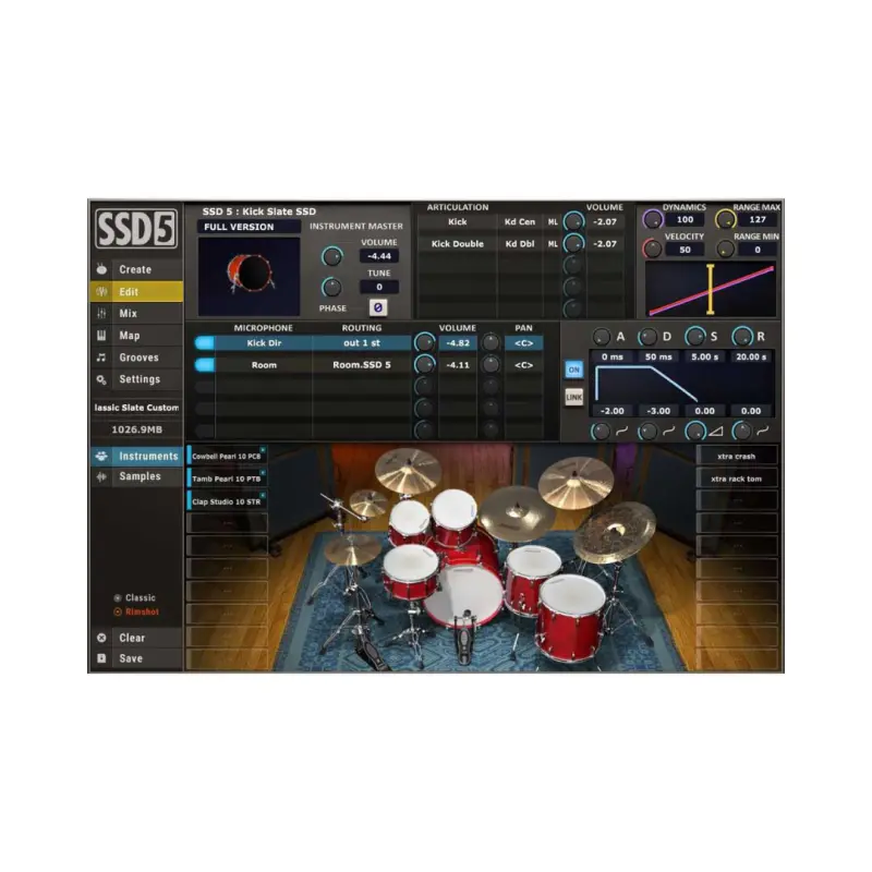 Steven Slate Drums 5 SSD5.5 Instrument Plugin - Digital Delivery