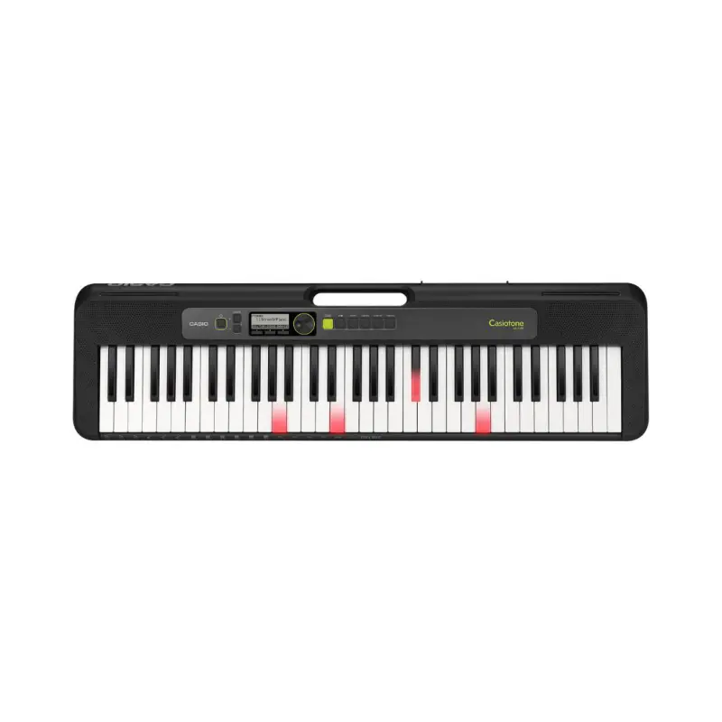 Casio LK-S250 61-Key Portable Keyboard + Power Adapter Bundle