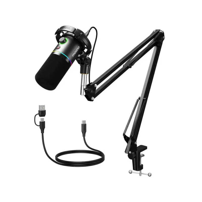 Maono PD200XS XLR/USB Podcast Dynamic Microphone Kit - Image 2