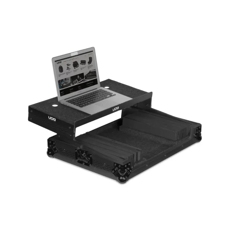 UDG Ultimate Flight Case Multi Format XL Black MK3 Plus (Laptop Shelf) - U91019BL3 - Image 3