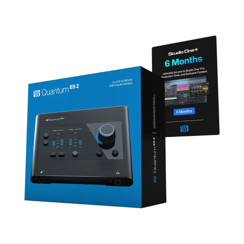 PreSonus Quantum ES 2 USB-C 2 x 2 Audio Recording Interface - Image 6