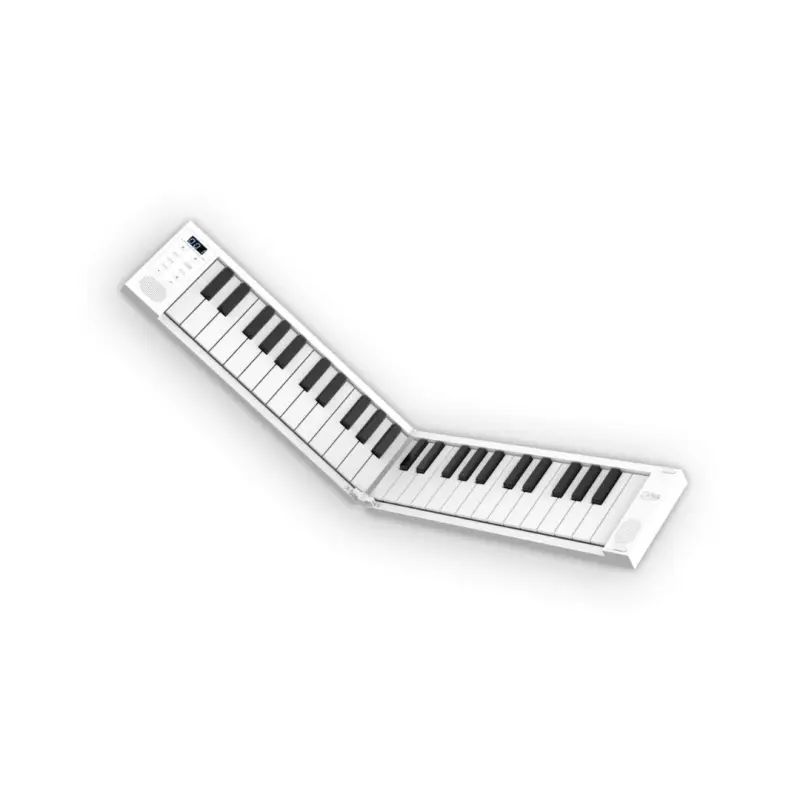 Carry-on 49 Key Folding Piano & Midi Controller – White