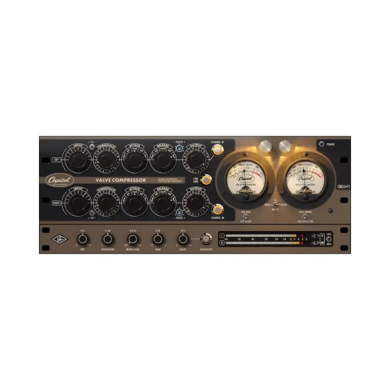 UAD Capitol Mastering Compressor Mixing Plugin | Digital Delivery
