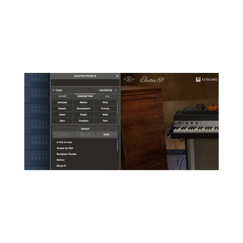 UAD Electra 88 Vintage Keyboard Studio Instrument Plugin - Image 2