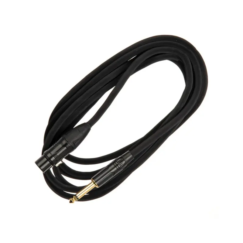 Quik Lok JUST FJM 5M (XLR Female / Jack Mono) Microphone Cable - Image 2