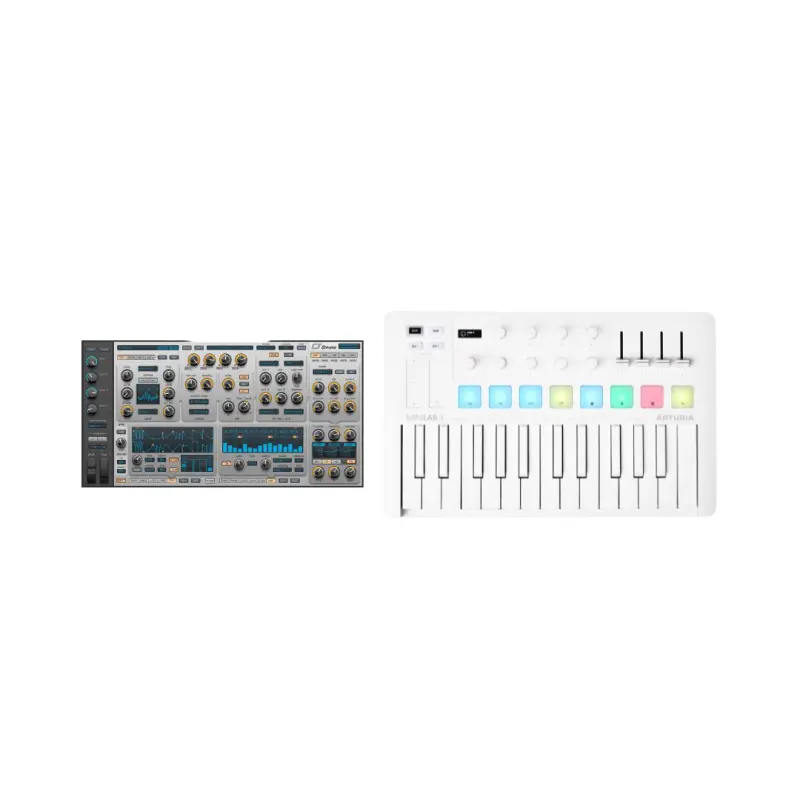 Arturia Minilab MK3 AW & Reveal Sound Spire | EDM Producer Bundle