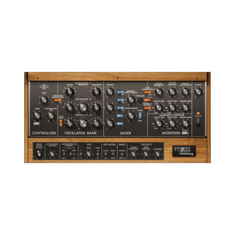 UAD Moog Minimoog Instrument Plugin | Digital Delivery
