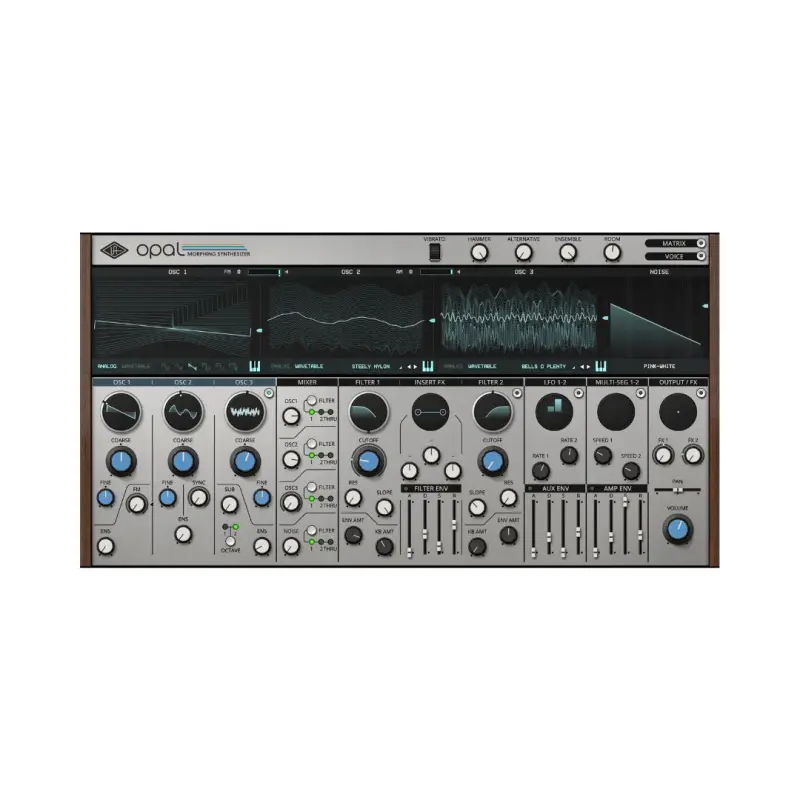 UAD Opal Morphing Synthesizer Instrument Plugin | Digital Delivery