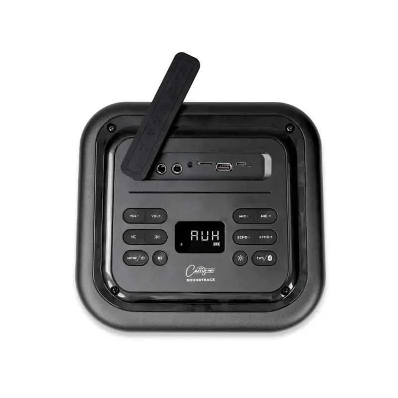 Carry-on Soundtrack Portable Bluetooth Party Speaker - Black - Image 6