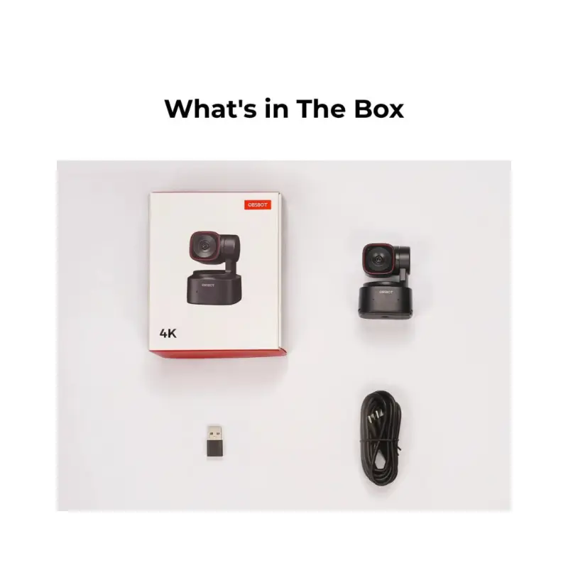 OBSBOT Tiny 2 Lite AI-Powered 4K PTZ Webcam - Image 7