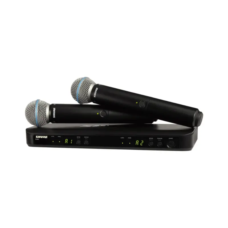 Shure BLX288UK/B58-H8E Wireless Dual Vocal System