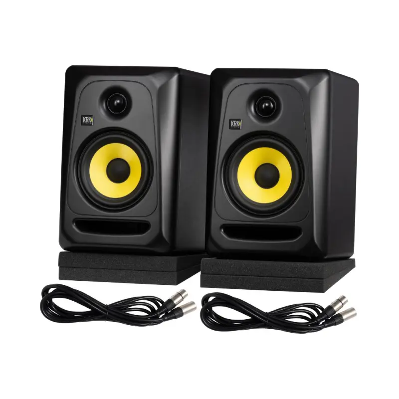 KRK Classic 5 Near-Field 2-Way Studio Monitor Pack (Black)