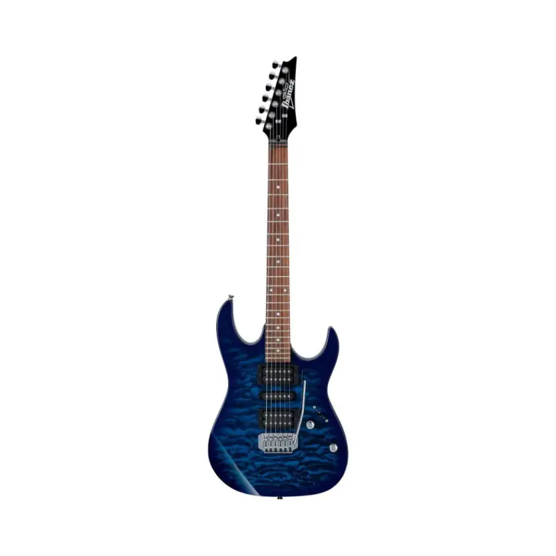 Ibanez GRX70QA 6 String Solid Body Electric Guitar - TBB