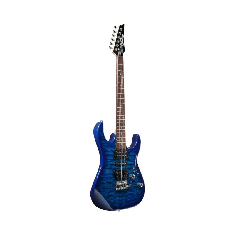 Ibanez GRX70QA 6 String Solid Body Electric Guitar - TBB - Image 2