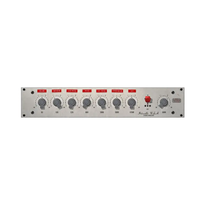 UAD Hitsville EQ Collection - Mixing Plugin | Digital Delivery