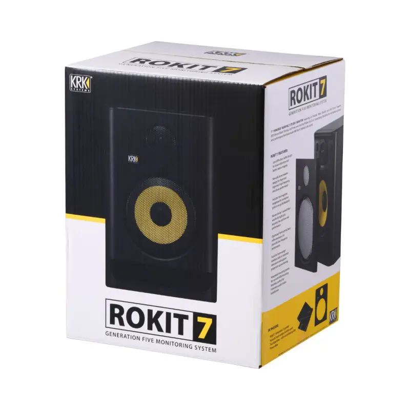 KRK ROKIT 7 G5 7" 2-Way Active Studio Monitor - Image 6