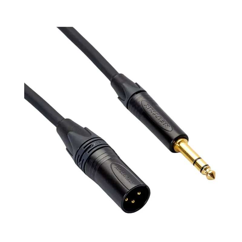 Bespeco AHSMM300 3M XLRM to JK TRS Active Loudspeaker Cable
