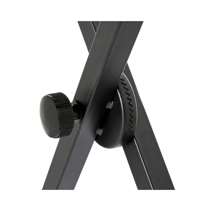 Bespeco BAS25D Disassembled Single Keyboard Stand - Black - Image 2