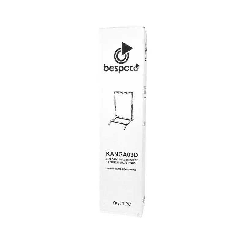 Bespeco KANGA03D Guitar Rack Stand to Hold 3 Instruments - Image 3