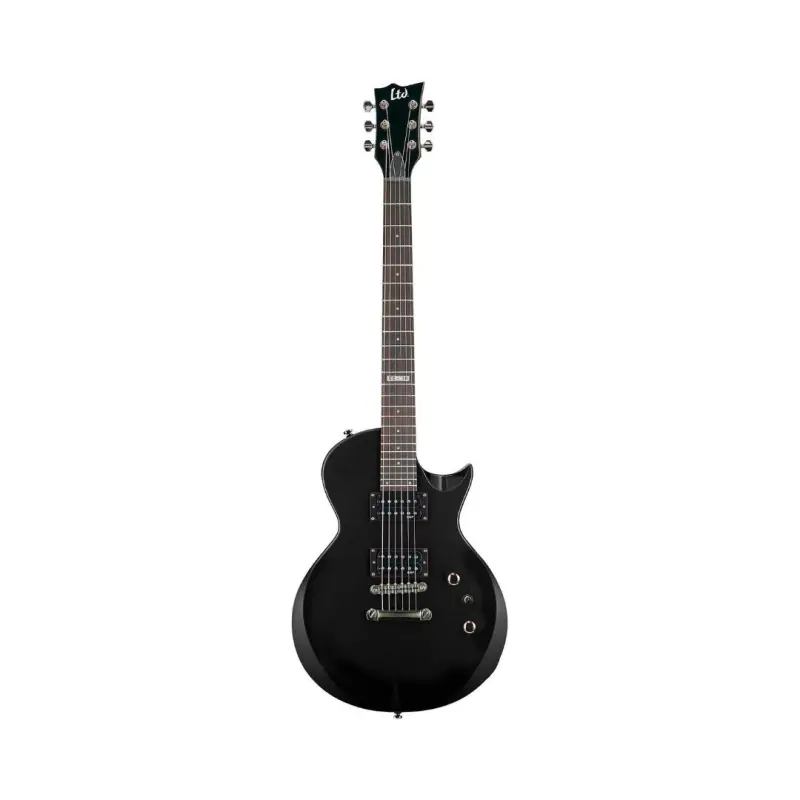 ESP LTD Eclipse EC-10 Black Electric Guitar, Gig Bag included - Image 2