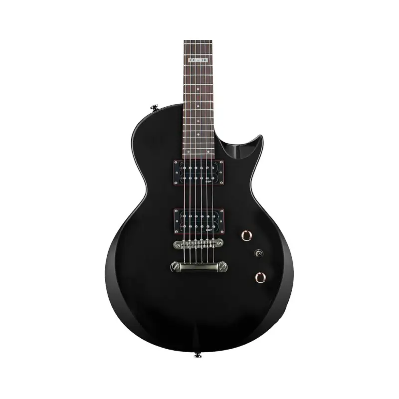ESP LTD Eclipse EC-10 Black Electric Guitar, Gig Bag included - Image 3