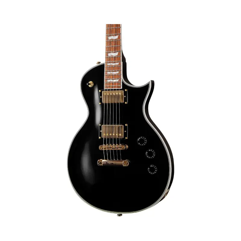 ESP LTD Eclipse EC-256 Electric Guitar - Black Gloss - Image 3