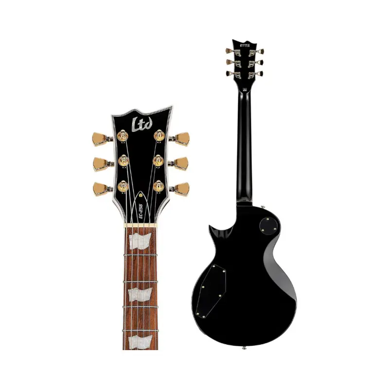 ESP LTD Eclipse EC-256 Electric Guitar - Black Gloss - Image 6