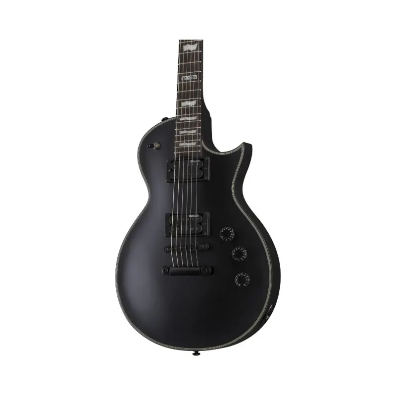 ESP LTD Eclipse EC-256 Electric Guitar - Black Satin - Image 3