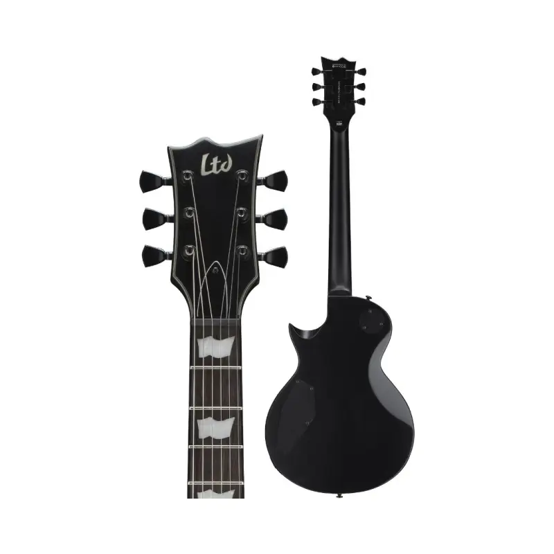 ESP LTD Eclipse EC-256 Electric Guitar - Black Satin - Image 6