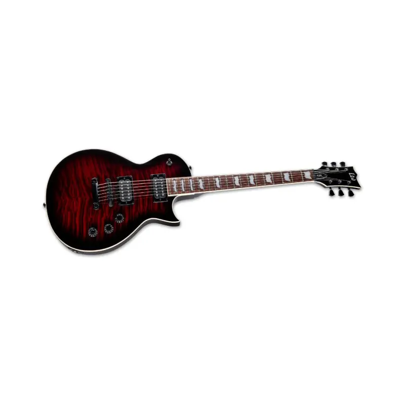 ESP LTD Eclipse EC-256 Electric Guitar Quilted Maple - See Thru Black Cherry Sunburst - Image 4