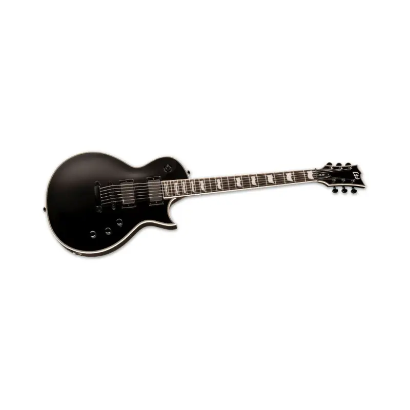 ESP LTD Eclipse EC-401 BLK with EMG Electric Guitar - Black - Image 4