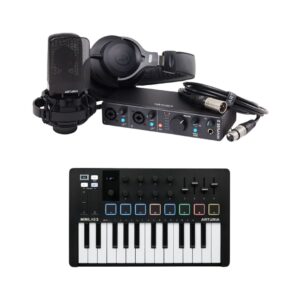 Arturia MiniFuse Recording Bundle Black & MiniLab Mk3 Black