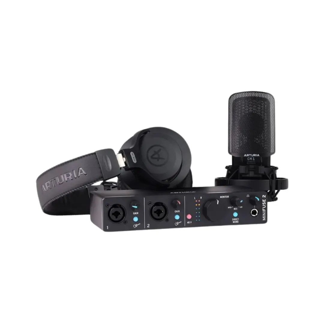 Arturia MiniFuse Recording Bundle Black & MiniLab Mk3 Black - Image 2
