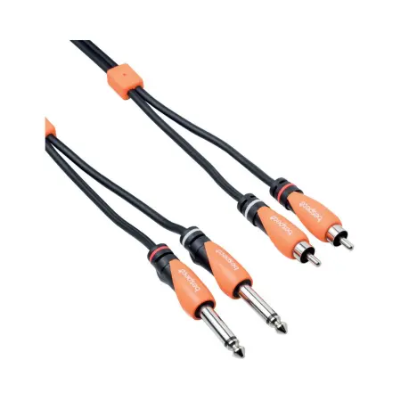 Bespeco SLY2JR300 3M 2JK to 2RCA Interlink Cable