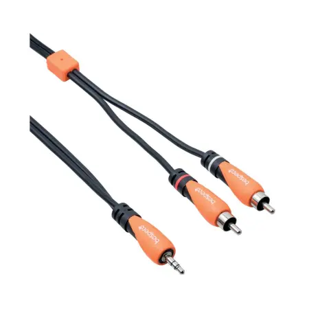 Bespeco SLYMSR300 3M 3.5mm JK to RCA Male Interlink Cable