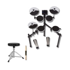 Roland V-Drums TD-02K E-Drum Set + EC1200 Drum Throne
