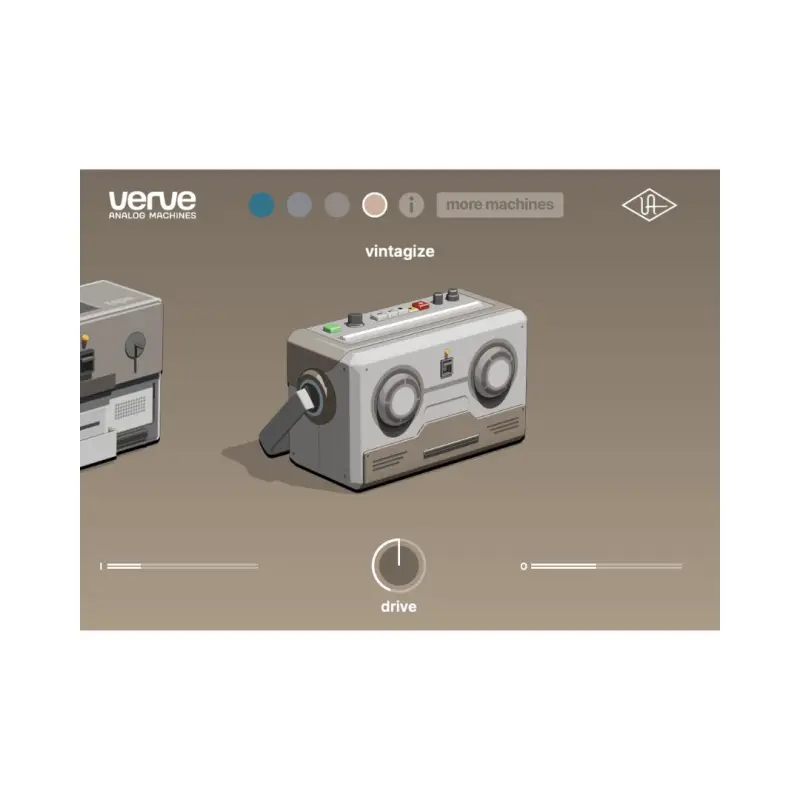 UAD Verve Analog Machines Essentials Plugin | Digital Delivery