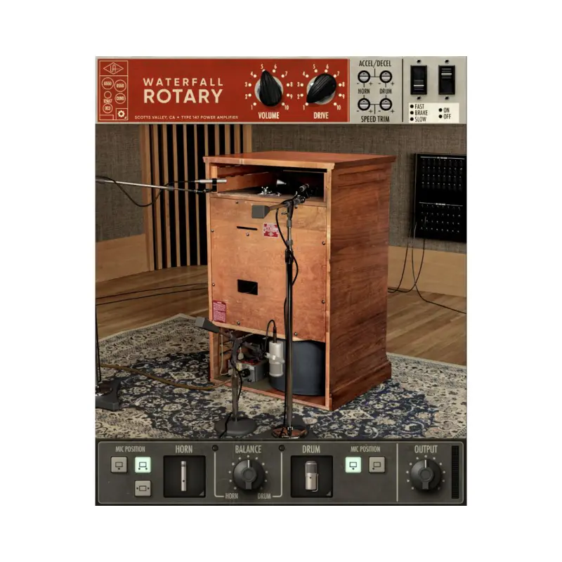 UAD Waterfall Rotary Speaker - Mixing Plugin | Digital Delivery