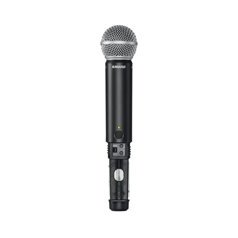 Shure BLX24UK/SM58-H8E Wireless Handheld Microphone System - Image 5