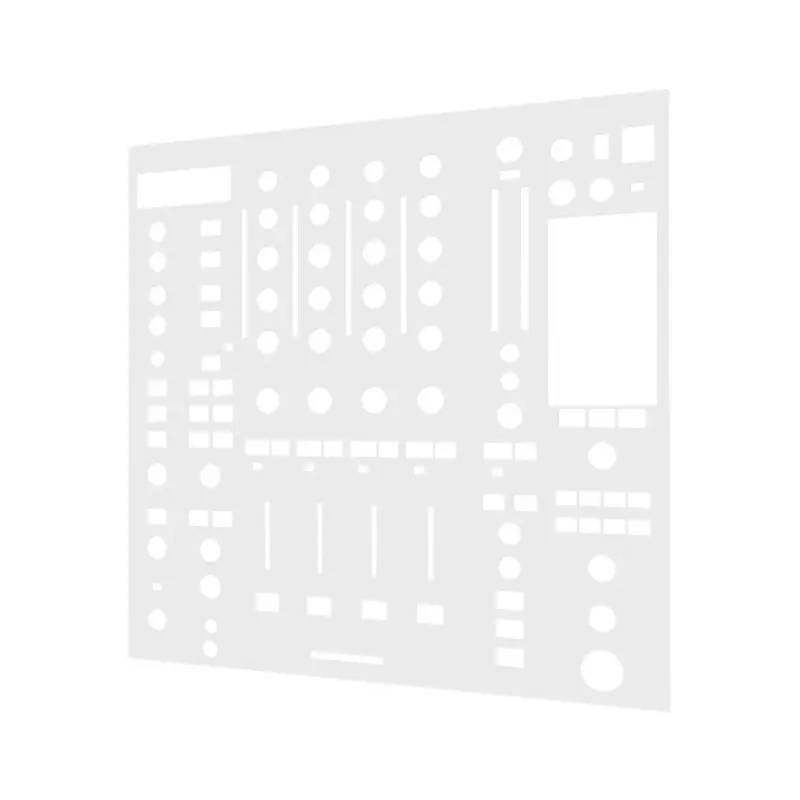 DJ Skin Pioneer DJ DJM A9 Transparent Protector Skin - Image 2